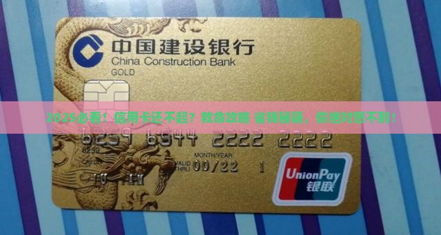 欠信用卡无力还款