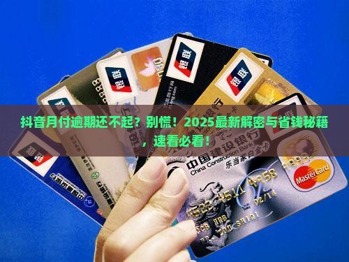 抖音月付逾期了还不起了怎么办