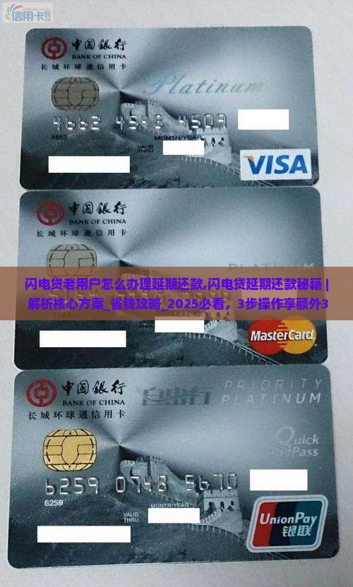 闪电贷老用户怎么办理延期还款