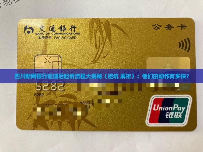 四川新网银行逾期多久起诉程序是怎样的