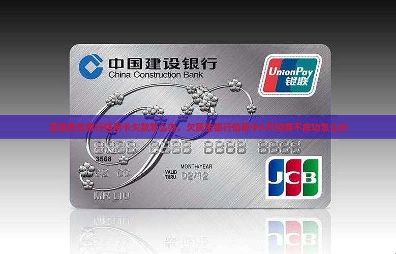 百度民生银行信用卡欠款怎么办