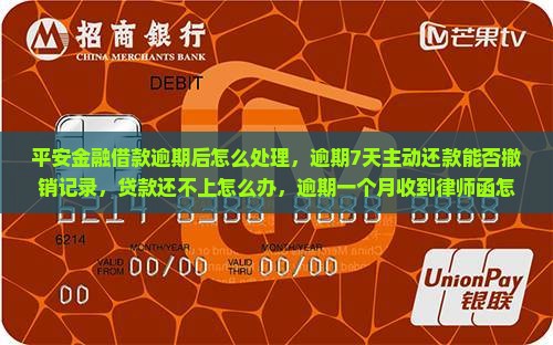 平安金融借款逾期后怎么处理