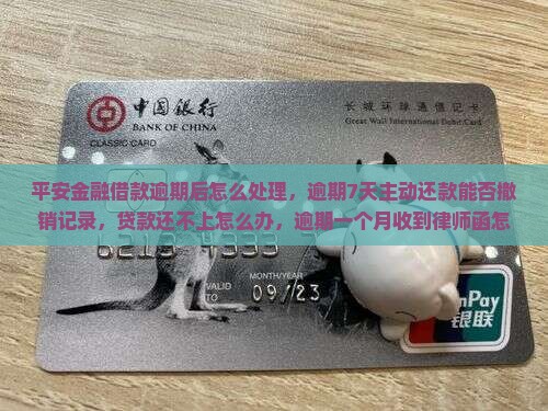 平安金融借款逾期后怎么处理