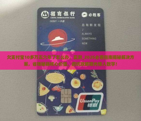 欠支付宝10多万五六年了怎么办