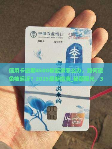 信用卡逾期4500被起诉怎么办