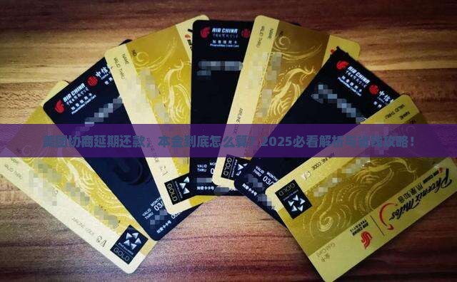 美团协商延期还款怎样算本金