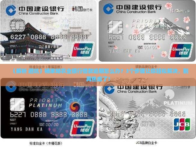 杨家坳农业银行借款逾期应该怎么处理