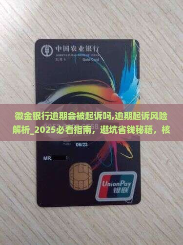 徽金银行逾期会被起诉吗