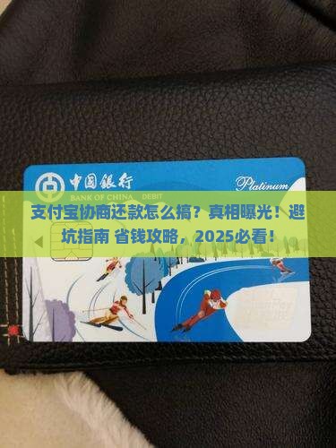 支付宝出现协商还款如何处理