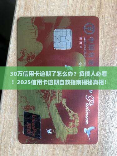 30万信用卡逾期了应该怎么办