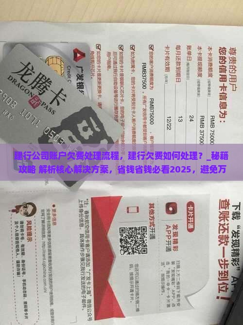 建行公司账户欠费处理流程