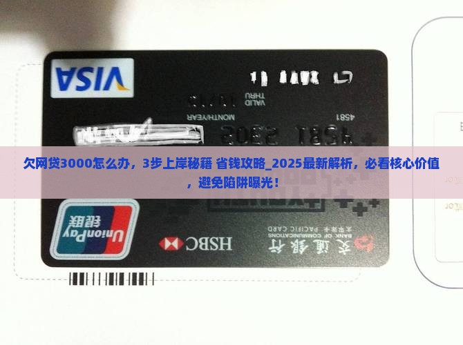 欠网贷3000怎么办