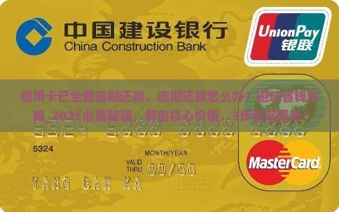 信用卡已全面逾期还款