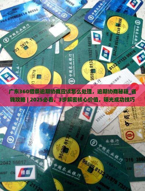 广东360借条逾期协商应该怎么处理