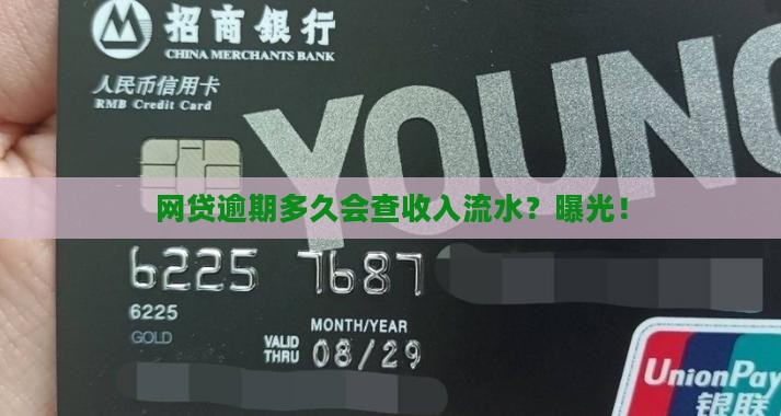 网贷逾期多久会查收入流水