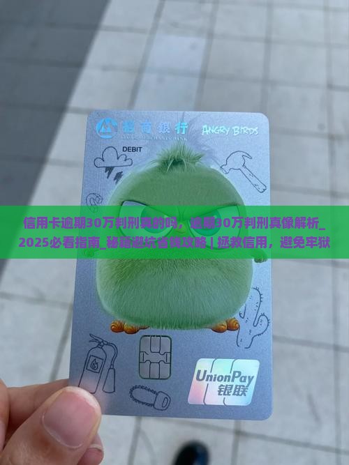 信用卡逾期30万判刑真的吗