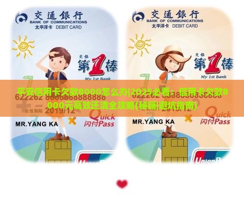 平安信用卡欠款8000怎么办