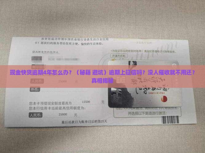 现金快贷逾期4年