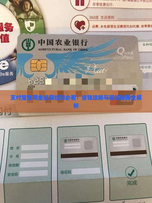 支付宝备用金逾期结清需要注意什么