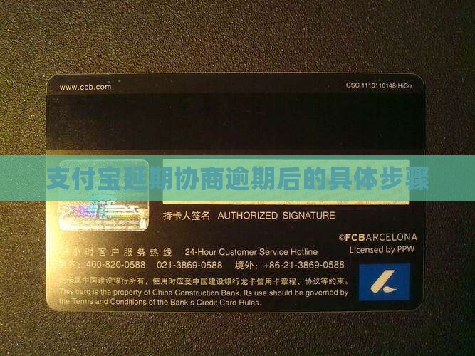 支付宝延期协商的具体步骤