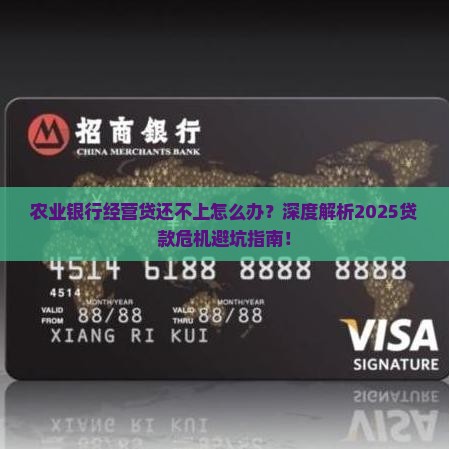 农业银行经营贷还不上怎么办