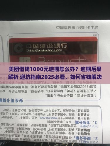 美团借钱1000元逾期应该怎么处理