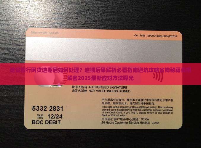 建设银行网贷逾期后如何处理