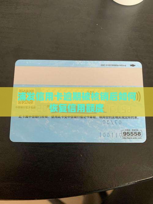 浦发信用卡逾期被核销后如何恢复信用额度