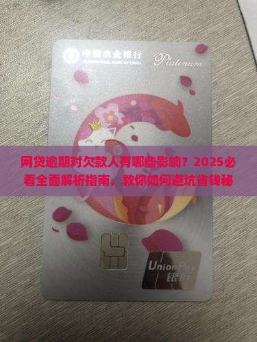 网贷逾期对欠款人有哪些影响
