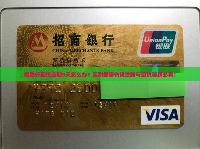 招联好期贷逾期9天应该怎么处理