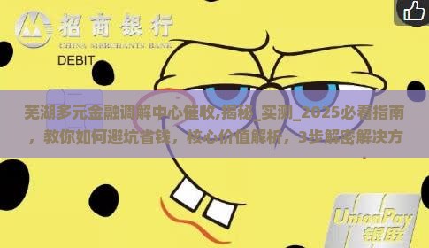 芜湖多元金融调解中心催收
