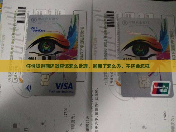 任性贷逾期还款应该怎么处理