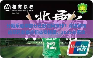 分期乐逾期部分还款如何操作