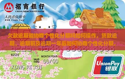 欠款逾期能协商个性化分期吗如何操作