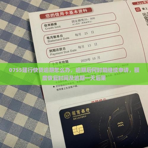 0755建行快贷逾期怎么办