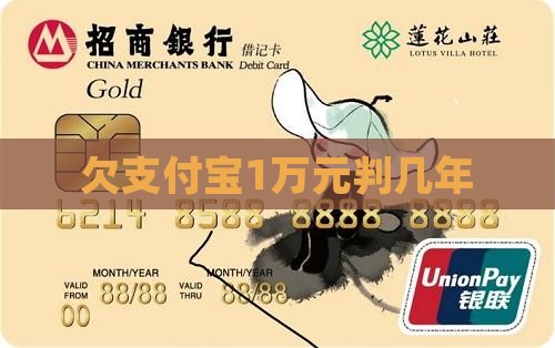 欠支付宝1万元判几年