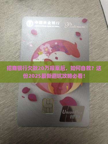 招商银行欠款20万报案后怎么办