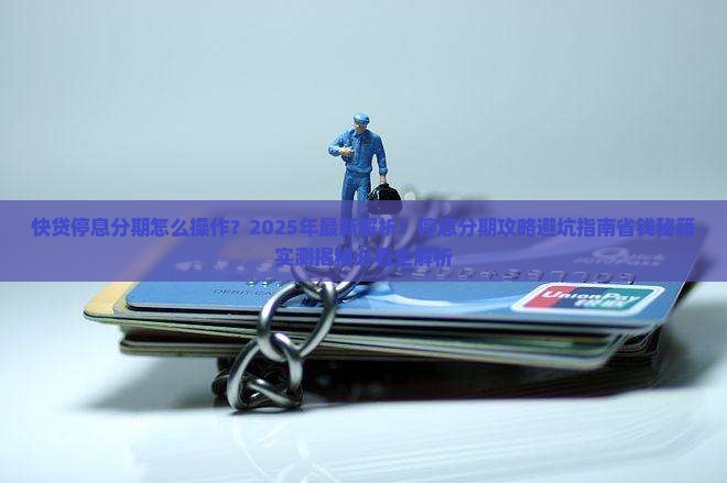快贷停息分期怎么操作