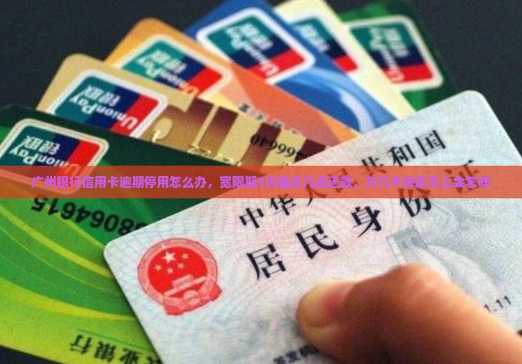 广州银行信用卡逾期停用怎么办
