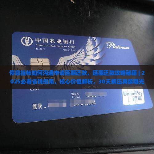 停息挂帐如何沟通申请延期还款
