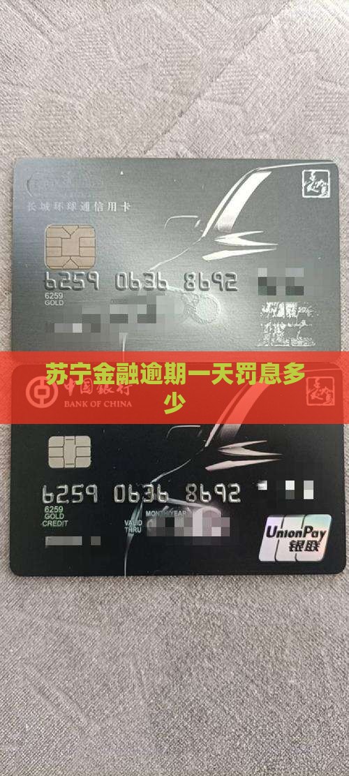 苏宁金融逾期一天罚息金额是多少