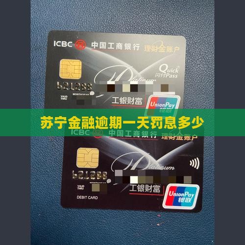 苏宁金融逾期一天罚息金额是多少