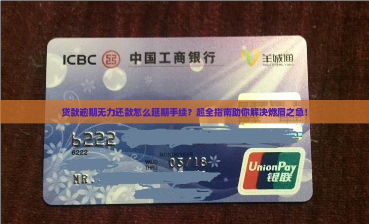 贷款逾期无力还款怎么延期办理手续