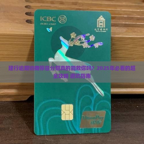 建行逾期协商停息分期的流程及条件