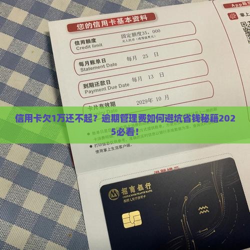 信用卡欠款1万逾期管理费如何处理
