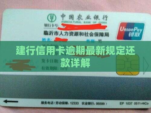 建行信用卡逾期还款规定详解