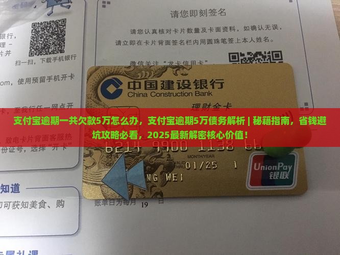 支付宝逾期一共欠款5万怎么办