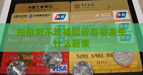 拍拍贷不还被起诉后会发生什么
