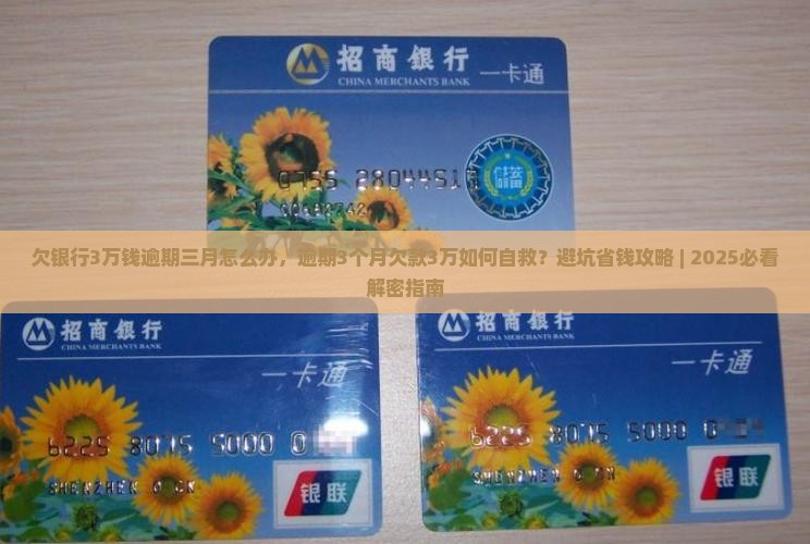 欠银行3万钱逾期三月怎么办