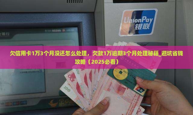 欠信用卡1万3个月没还怎么处理